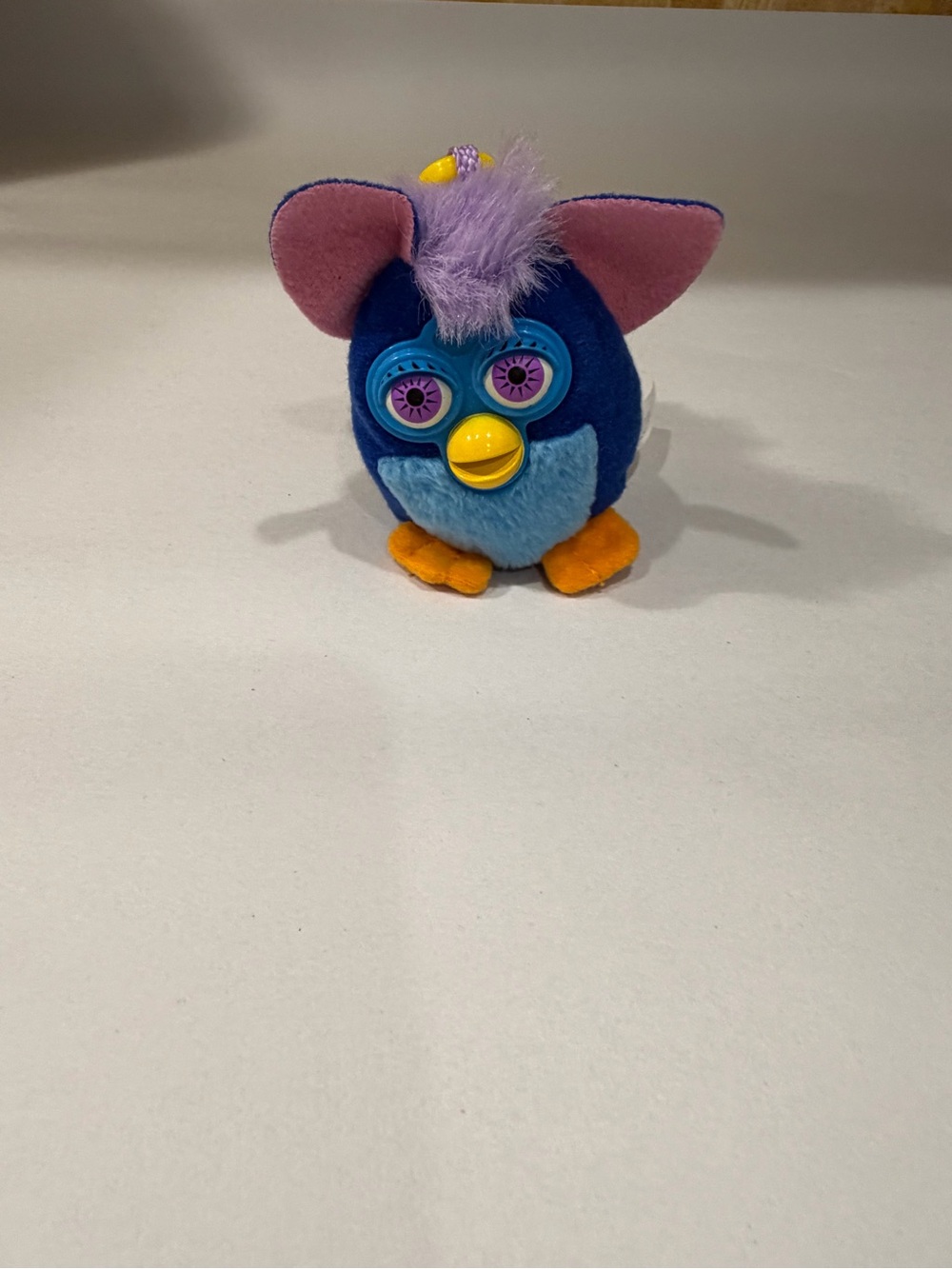 McDonalds Happy Meal Furby Toy Keychain Clip PlushVintage 2000